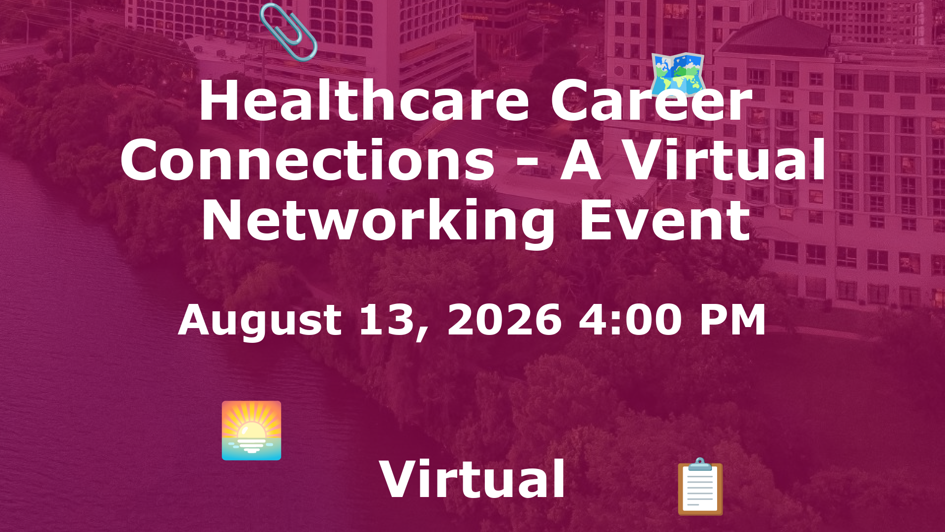 Healthcare Career Connections - A Virtual Networking Event event image